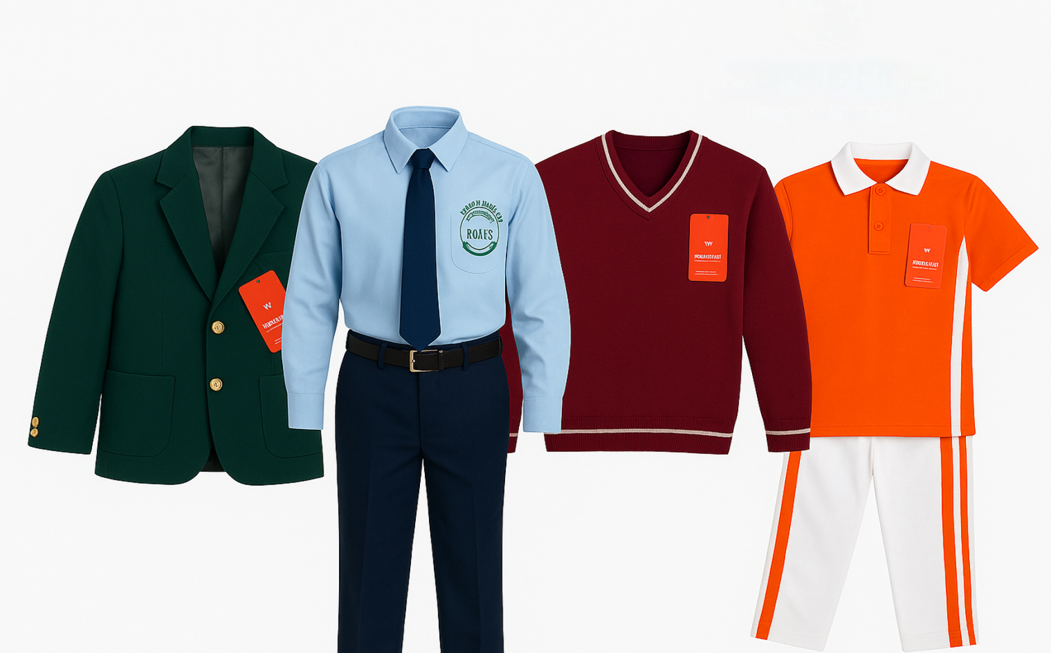 School uniforms manufactured by World Life Uniforms